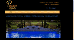 Desktop Screenshot of paragonpool.com