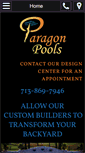 Mobile Screenshot of paragonpool.com